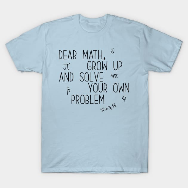 Math joke shirts clearance